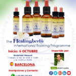 Formación en Flores de Bach. Certificación Internacional. 1 sábado al mes