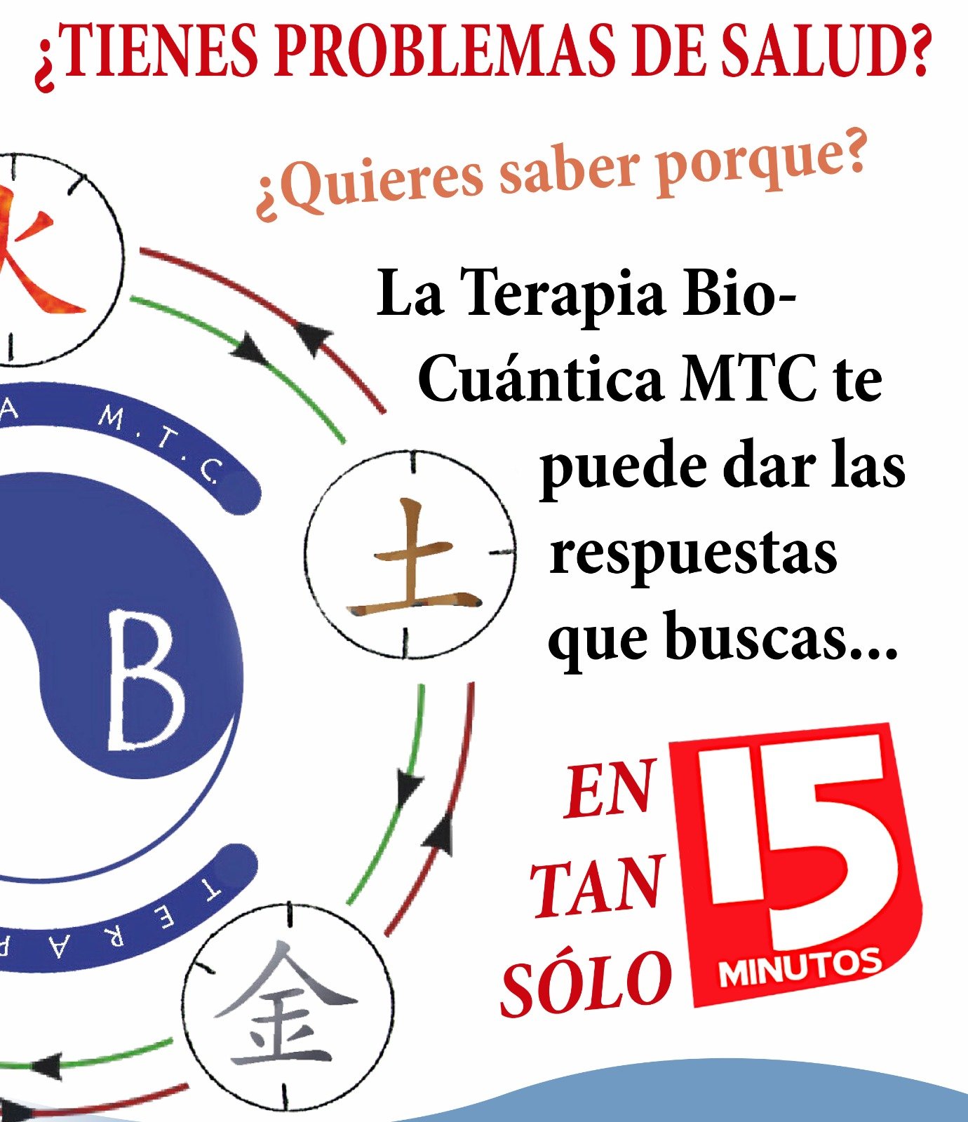 Demostraciones personalizadas de la Terapia Bio-Cuántica - MTC