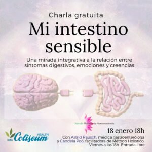 Mi intestino sensible. Charla gratuita.